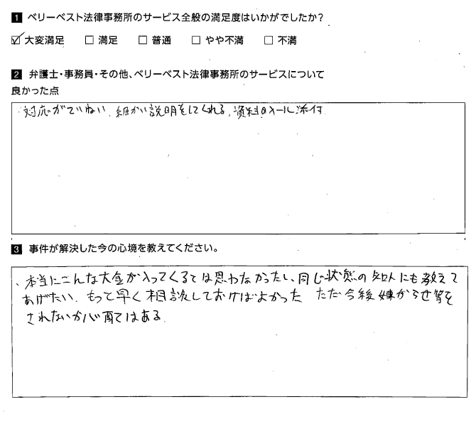 同じ状態の知人にも教えてあげたい